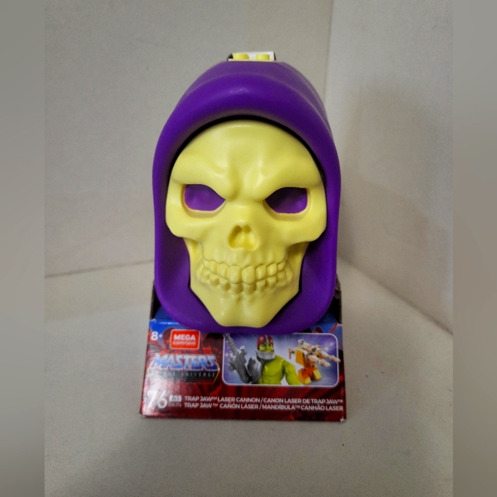 MEGA CONSTRUX MASTERS OF THE UNIVERSE SKELETOR SKULL PLAY SET TRAP JAW BLOCKS